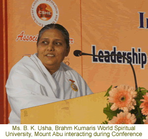 Ms. B. K. Usha, Brahm Kumaris, Mount abu